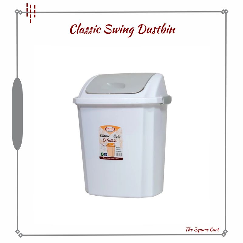  Plastic Dustbins Classic Swing Dustbins  Low Prices Fast Delivery Karachi, Pakistan Online Shopping High Quality Affordable Prices Luxury Classic Swing Dustbin Homecare Click it Swing Dustbin Online Store Trash Bin Kitchen Accessories Bathroom Bins Garbage Basket Office Waste Bin Environment Waste Disposal Plastic Garbage Rubbish Dustbin Proper Waste Disposal Clean Keeper Swing Waste Bin Lahore, Pakistan Comprehensive Range Homes and Kitchens Vast Selection Unbeatable Price Online Kitchen Accessories Desktop Garbage Basket Eco-Friendly Waste Bins Delivery across Pakistan Local and Imported Dustbins Unique Design Step Trash Bin Paper Bin King Outdoor Bin Plastic Waste Bin Hygienic Waste Disposal Modern Design Major Cities of Pakistan Plastic Swing Trash Waste Bin Discard Waste Hygienically Functional Design Sturdy Waste Bin Swing Lid Mechanism Modern Living Spaces Durable Plastic Dustbin Eco-Friendly Solutions Swing Dustbin Variety