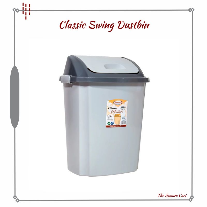 Upgrade Your Space with Affordable Classic Swing Dustbin

Welcome to Thesquarescart.com – your go-to source for Swing Dustbins in Pakistan! Whether you're in Karachi, Lahore, Multan, Sialkot, Islamabad, Faisalabad, or anywhere else, we've got just what you need.

Elegant and Practical: Swing Dustbins for Modern Homes

In today's fast world, proper waste disposal matters. Our Swing Dustbins, available in various styles, sizes, and colors, are both functional and good-looking. The swing lid makes throwing things away a breeze.

Affordable Luxury: Luxury Swing Top Dustbin

Why sacrifice style for cost? Our Luxury Swing Top Dustbins blend elegance and affordability, adding a touch of class to your home or office. These bins fit in anywhere – homes, offices, you name it!

Explore the Range: Different Types of Swing Dustbins

Thesquarescart.com has an array of Swing Dustbins to fit your taste. From sleek Bathroom Bins to reliable Office Waste Bins, we have them all. These eco-friendly options keep your surroundings cleaner.

Shop with Ease: Quick Online Shopping and Delivery

Shopping with us is simple. Check out our collection of bins – Plastic Waste Bins, Step Trash Bins, and more – online. We swiftly deliver to every corner of Pakistan, ensuring you get what you need, when you need it.

Peace of Mind: "Check First, Pay Later"

Your safety and satisfaction matter. Use our "Check First, Pay Later" option to examine your order before payment. Your happiness is our priority.

Stay Connected

For updates and offers, follow us on Facebook and Instagram. Visit Thesquarescart.com to see our full range.

Revamp your waste disposal routine with our innovative Swing Dustbins. Shop now and embrace modern living – it's as easy as a swing!
