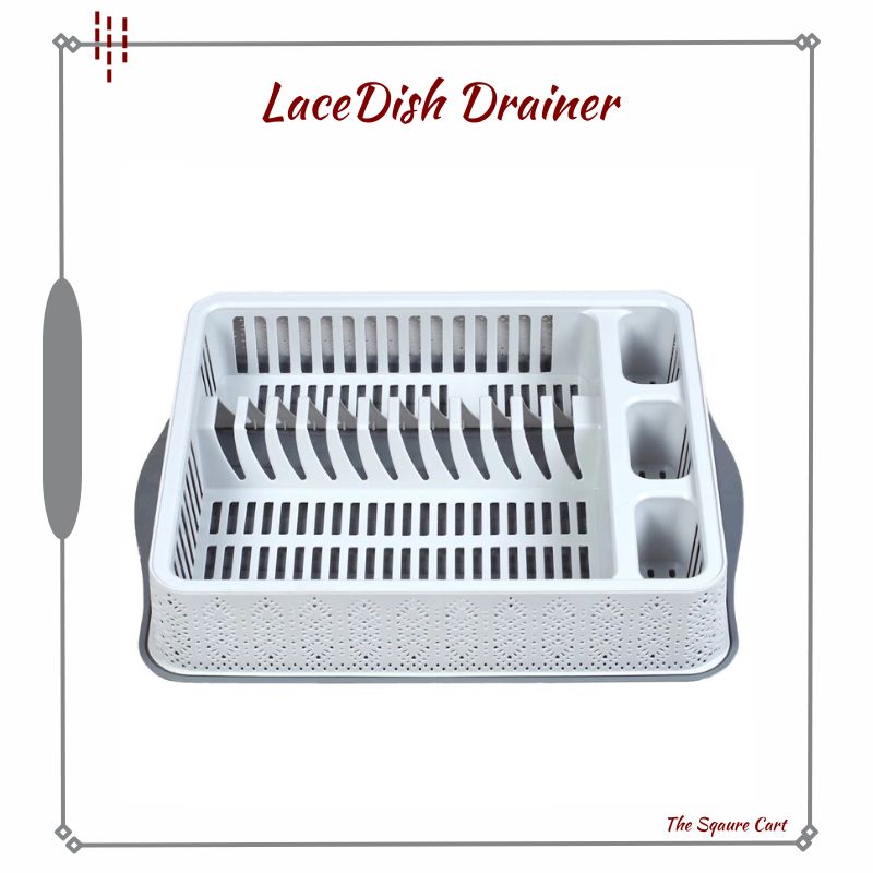 Lace Dish Drainer
