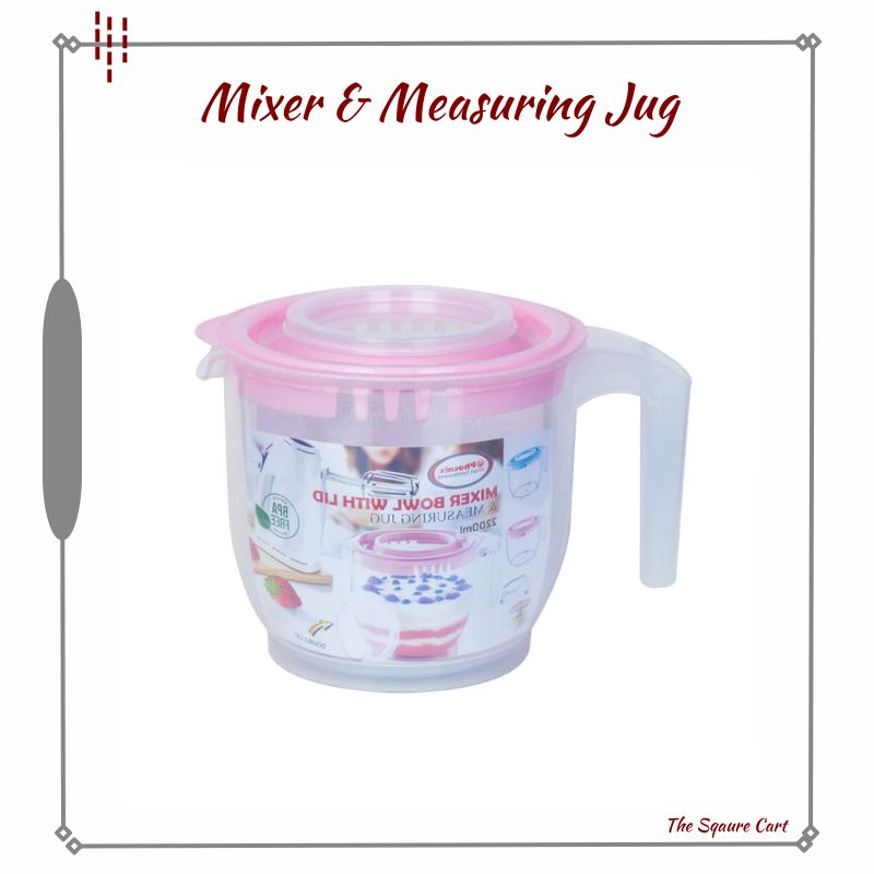Easily Measure Quantity Transparent Jug with Measurements Measuring Jug with ml and Cups Extra Lid for Mixer/Beater Avoid Spillage Mixer and Measuring Jug thesquarescart.com Low Prices Fast Delivery in Pakistan Mixer Bowl with Double Lid Measuring Tool Bakeware Kitchenware Bakers Supplies Plastic Measuring Jug Mixing Bowl with Lid Online Shopping Plastic Beating Mixer Blender Random Colors Quality Measuring Cups Express Shipping Condiments Storage Plastic Beaker Quality and Excellence PK Electronics Kitchen Appliances Household Items Discover Product Details Measuring Jug Set Coloured Shaped Handles COD (Cash on Delivery) Measure & Mix Whitefurze 3.5 Pint Plastic Jug In-Store Pickup Transparent Jug with ml and Cups Extra Lid for Mixer Quantity Measurement Mixing and Measuring Transparent Measuring Jug Lid for Mixing Jug