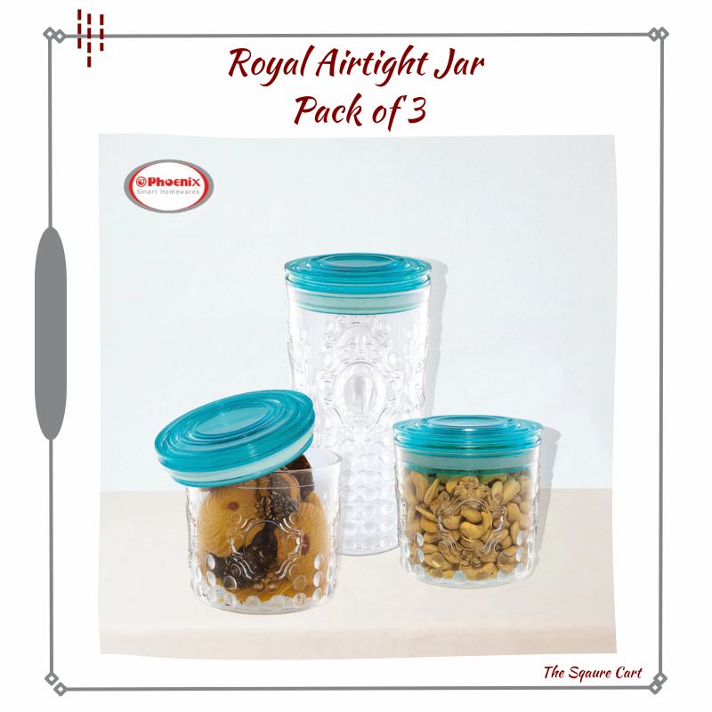 Revolutionize Your Kitchen Storage with Innovative Royal Airtight Jar Discover Airtight Storage Solutions Experience the future of food storage with our innovative Royal Airtight Jar that keep your edibles fresh and flavorful. Culinary Companion for Every Home Elevate your cooking journey with our Royal Airtight Jar , your perfect culinary companion in the kitchen. Durability Meets Functionality Our durable food containers are designed to withstand the test of time while preserving the quality of your ingredients. Lock in Freshness and Keep Moisture Out Bid farewell to food wastage as our containers lock in freshness and ensure a moisture-proof environment. Transparent Lock Design for Easy Access Navigate your pantry effortlessly with our transparent lock design, allowing you to see the contents at a glance. Elevate with High-Quality Glass Jars Indulge in elegance and quality with our range of high-quality glass jars, perfect for showcasing your kitchen staples. Explore Urban Trends Crystal Airtight Jars Stay ahead of kitchen trends with our crystal airtight jars, adding a touch of sophistication to your storage. Preserve Food's Aroma with Airtight Seal Experience food in all its aromatic glory with our Royal Airtight Jar that lock in flavors and scents. Cereal Storage Perfected Organize your cereals flawlessly with our specialized cereal storage jars, making breakfast routines a breeze. Plastic Airtight Jars for Every Need Discover our range of plastic airtight jars, catering to various storage needs with transparency and convenience. Chef's Path Airtight Food Storage Containers Upgrade your kitchen organization game with Chef's Path Airtight Food Storage Containers, a chef's best friend. Effortless Kitchen and Pantry Organization Bring order to chaos with our BPA-free containers, designed for seamless kitchen and pantry organization. Seal the Deal - Buy Airtight Jars Online Explore our collection of airtight jars and seal the deal on freshness, convenience, and style. Shop Now for Ultimate Food Containers Enhance your culinary journey with top-notch food containers available for online shopping in Pakistan. Unlock the Airtight Advantage Browse our curated jar collection and embrace the airtight advantage for your kitchen storage. Limited-Time Special Sale on Airtight Jars Don't miss out on our special sale offering premium airtight jars at unbeatable prices. Easy, Reliable Online Shopping Experience convenient online shopping for airtight jars, making your kitchen organization dreams a reality. Your One-Stop Destination for Kitchen Essentials Explore our wide range of kitchen essentials, from jars to containers, with special offers and quality assurance. Secure Airtight Jars Now Secure your kitchen's freshness by purchasing airtight jars today. Available online for your convenience.