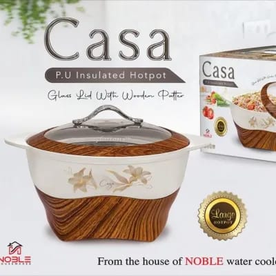 CASA Hot Pot Set with Glass Lid